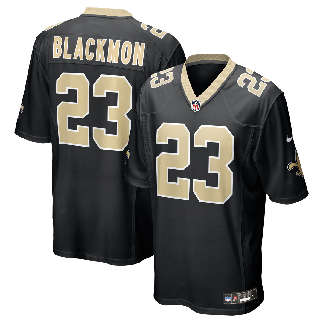Julian Blackmon New Orleans Saints Game Jersey - Black