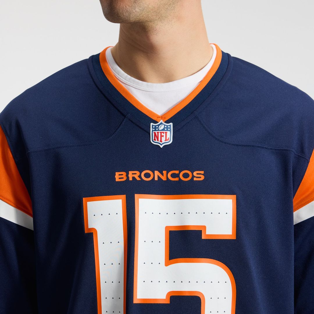 Nik Bonitto Denver Broncos Alternate Game Jersey - Navy