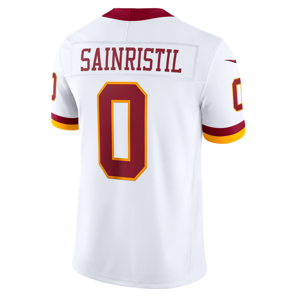 Mike Sainristil Washington Commanders Vapor F.U.S.E. Stitched Limited Jersey - Burgundy
