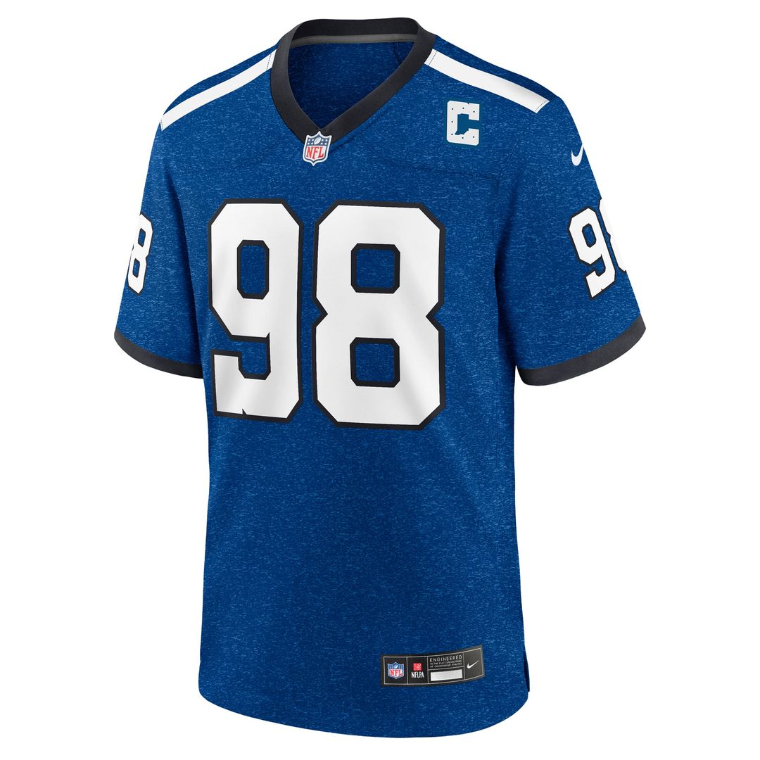 Tony Siragusa Indianapolis Colts Alternate Game Jersey - Blue