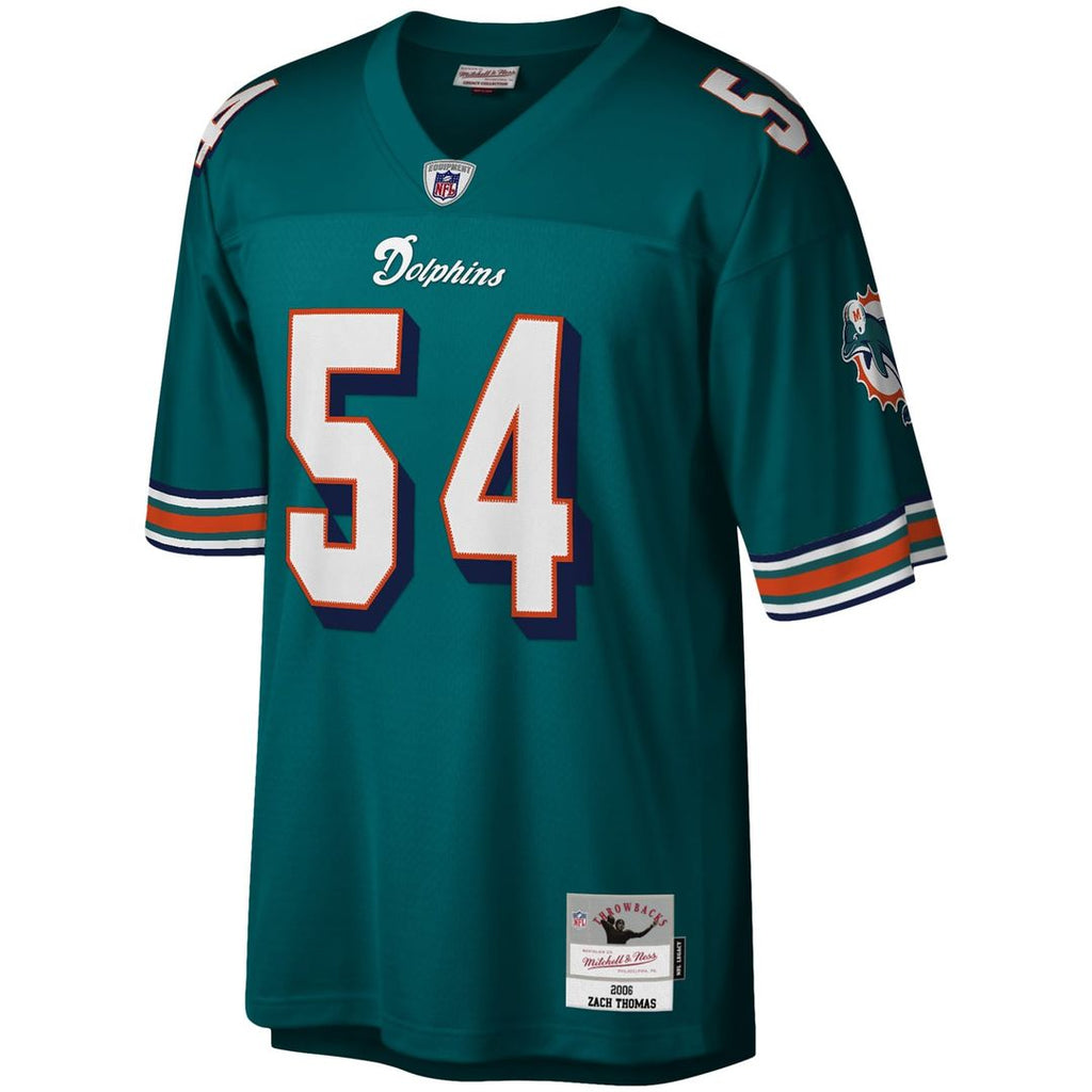 Zach Thomas Miami Dolphins Legacy Replica Jersey - White