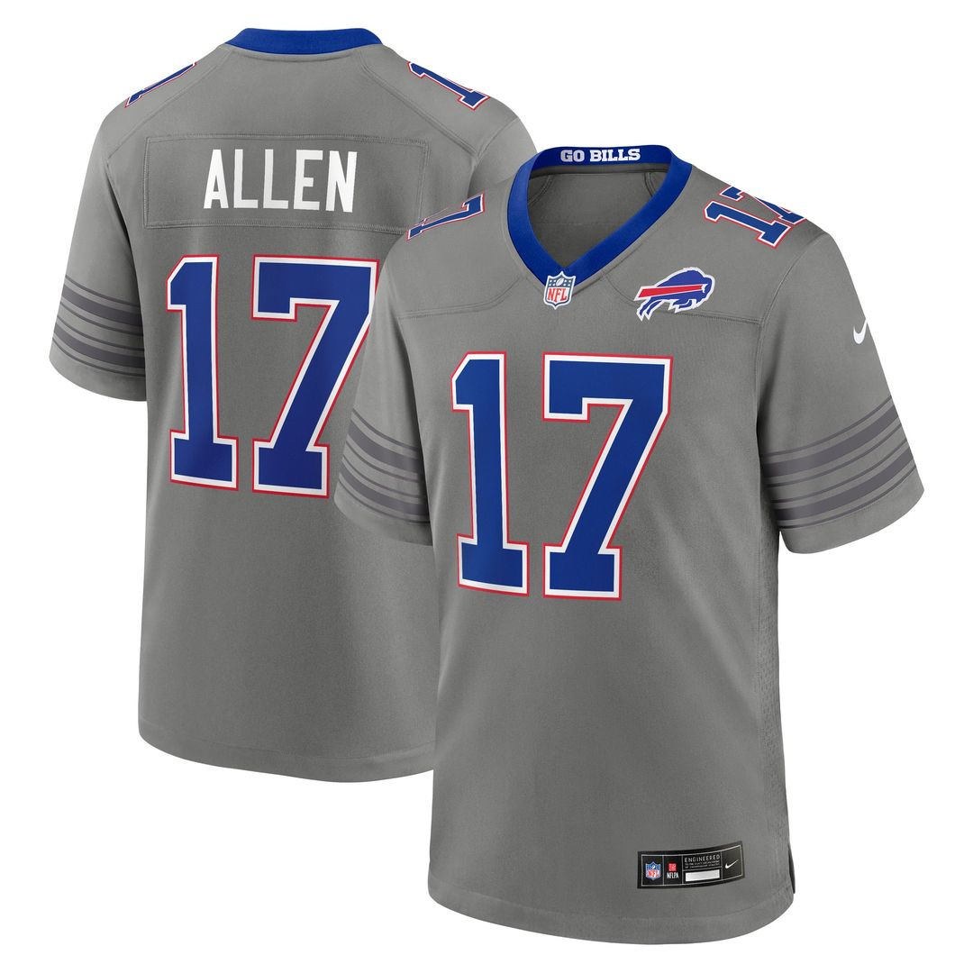 Josh Allen Buffalo Bills Alternate Game Jersey - Red