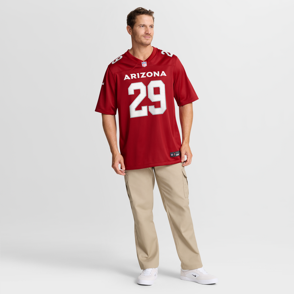 Denzel Burke Arizona Cardinals Game Jersey - Cardinal