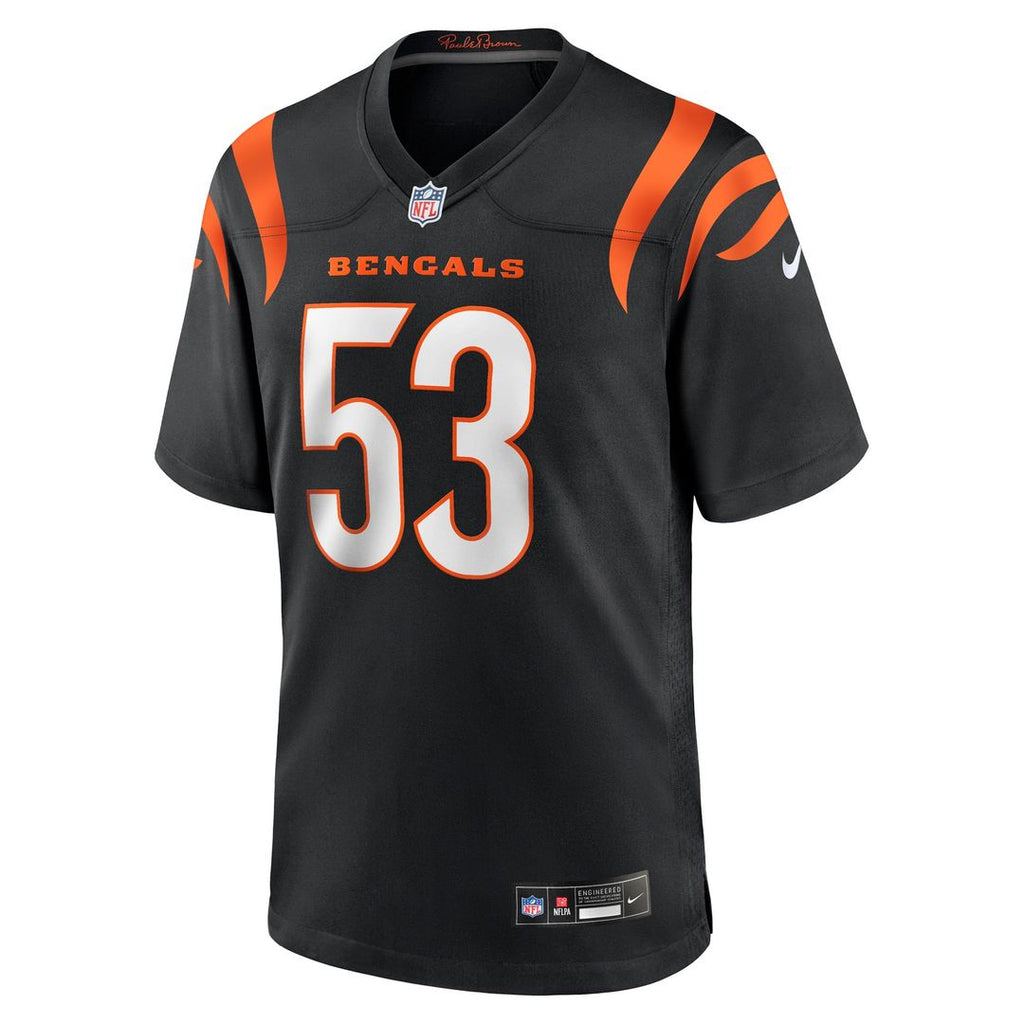 Boye Mafe Cincinnati Bengals Game Jersey - Black