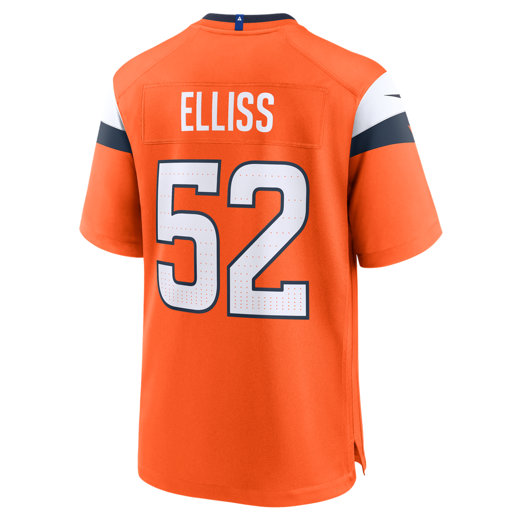 Jonah Elliss Denver Broncos Game Jersey - Orange