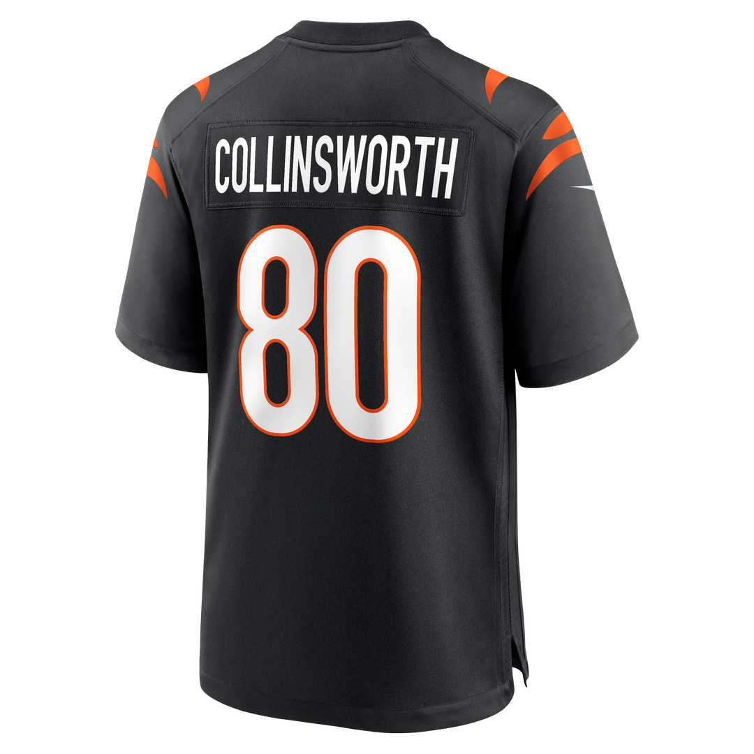 Cris Collinsworth Cincinnati Bengals Game Jersey - Black