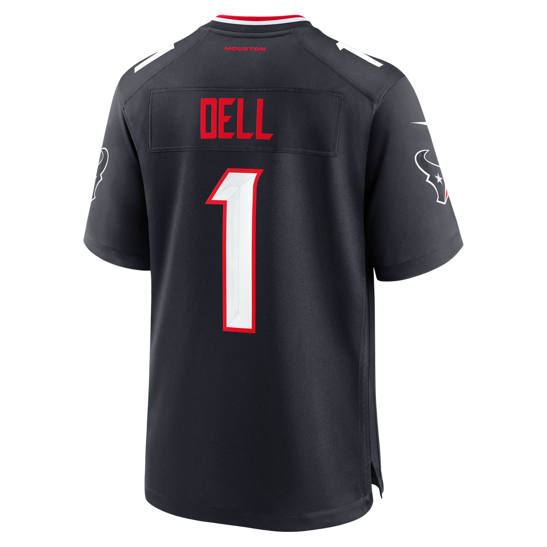 Tank Dell Houston Texans Game Jersey - Navy