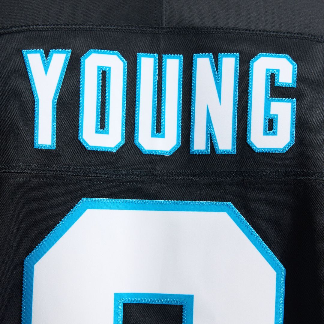Bryce Young Carolina Panthers Alternate Vapor F.U.S.E. Stitched Limited Jersey - Blue