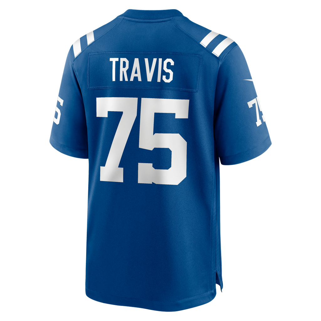 Jalen Travis Indianapolis Colts Game Jersey - Royal Blue