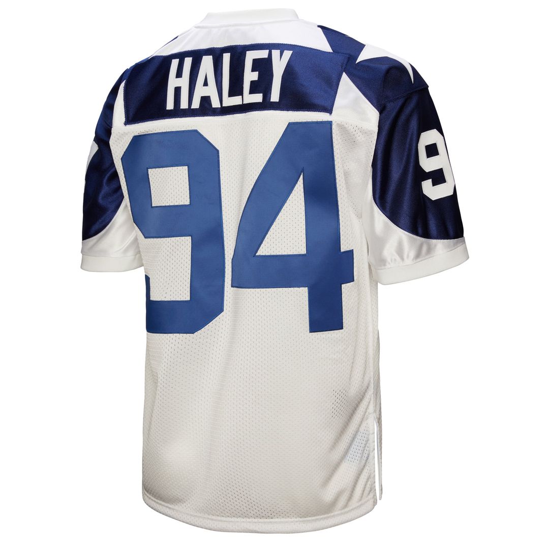 Charles Haley Dallas Cowboys 1994 Authentic Throwback Jersey - White