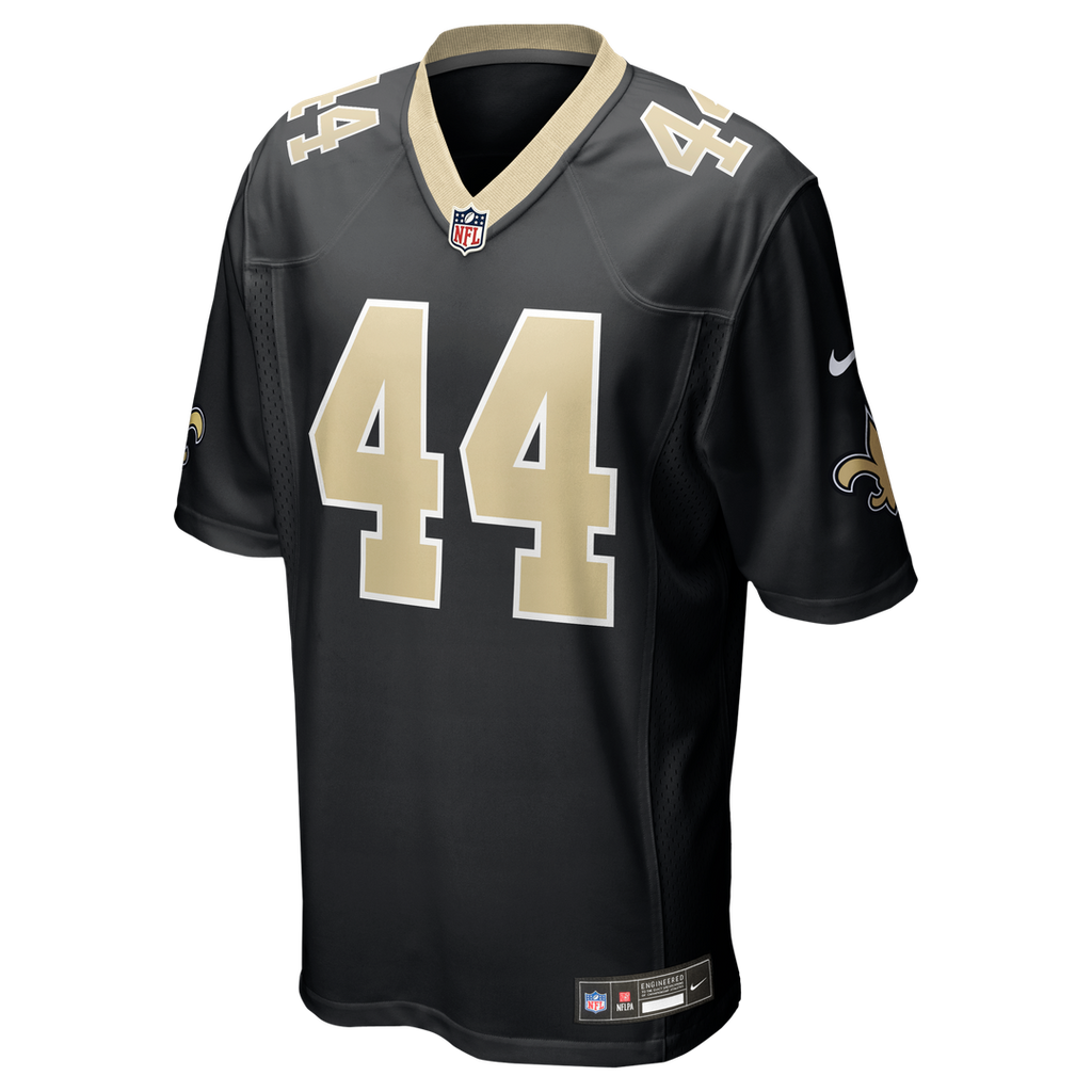 Isaiah Stalbird New Orleans Saints Game Jersey - Black