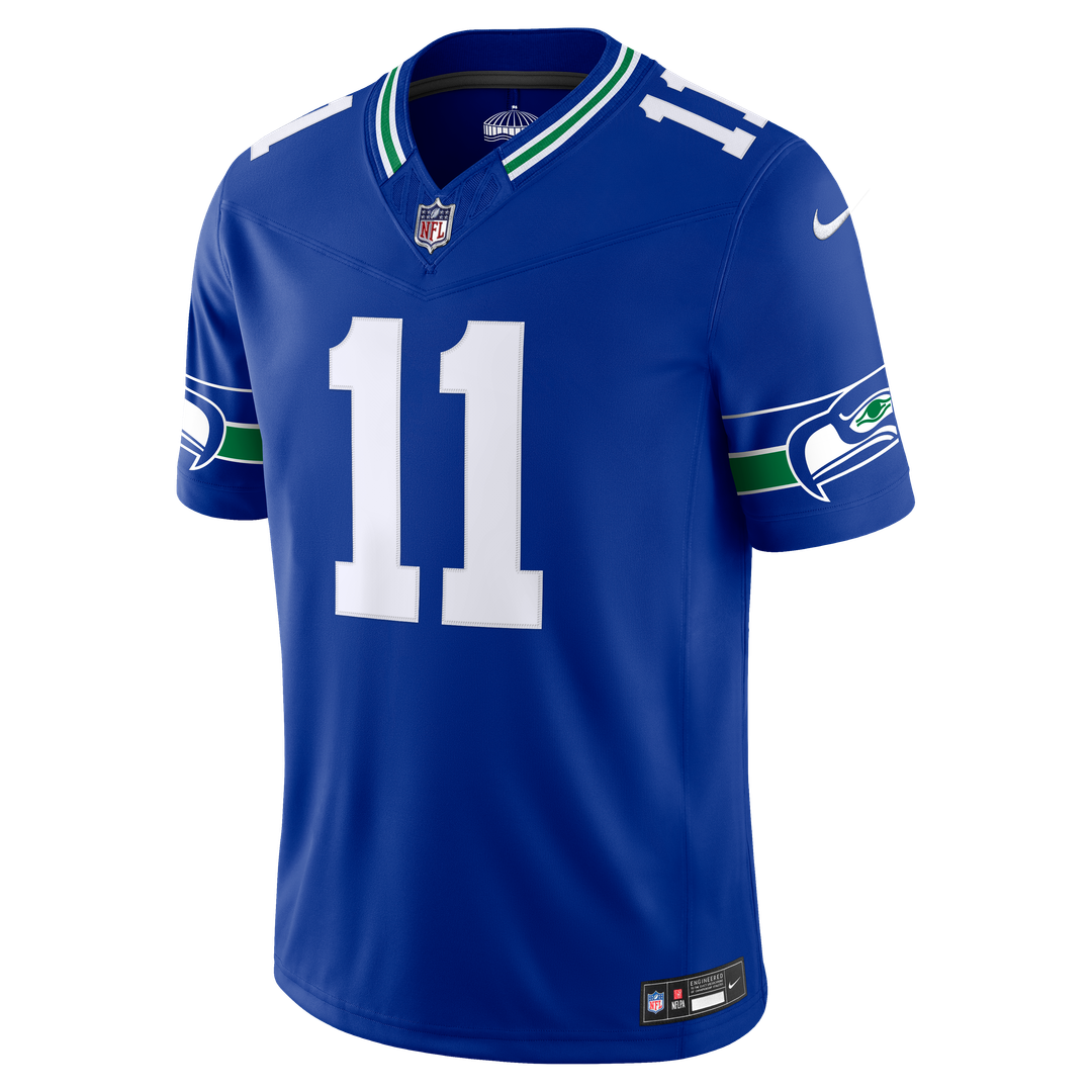 Jaxon Smith-Njigba Seattle Seahawks Vapor F.U.S.E. Stitched Limited Jersey - White