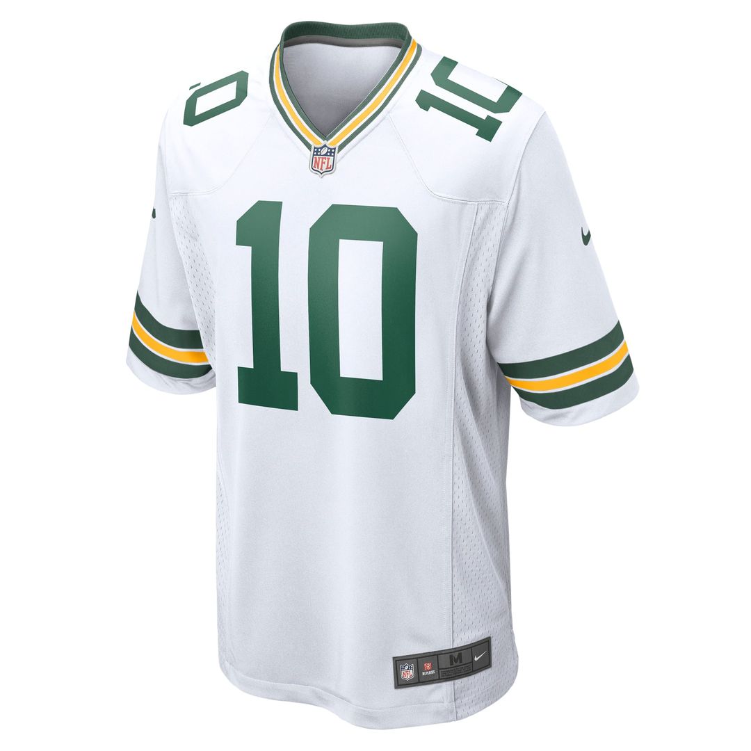 Jordan Love Green Bay Packers Game Jersey - White