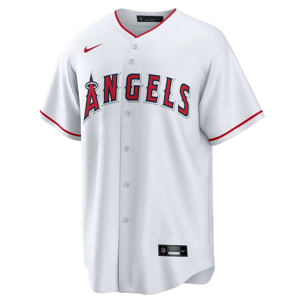 Los Angeles Angels Jorge Soler Nike White Home Replica Jersey