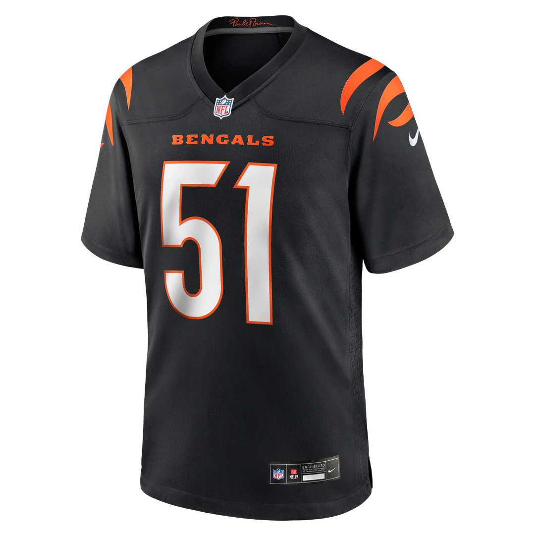 Isaiah Foskey Cincinnati Bengals Game Jersey - Black