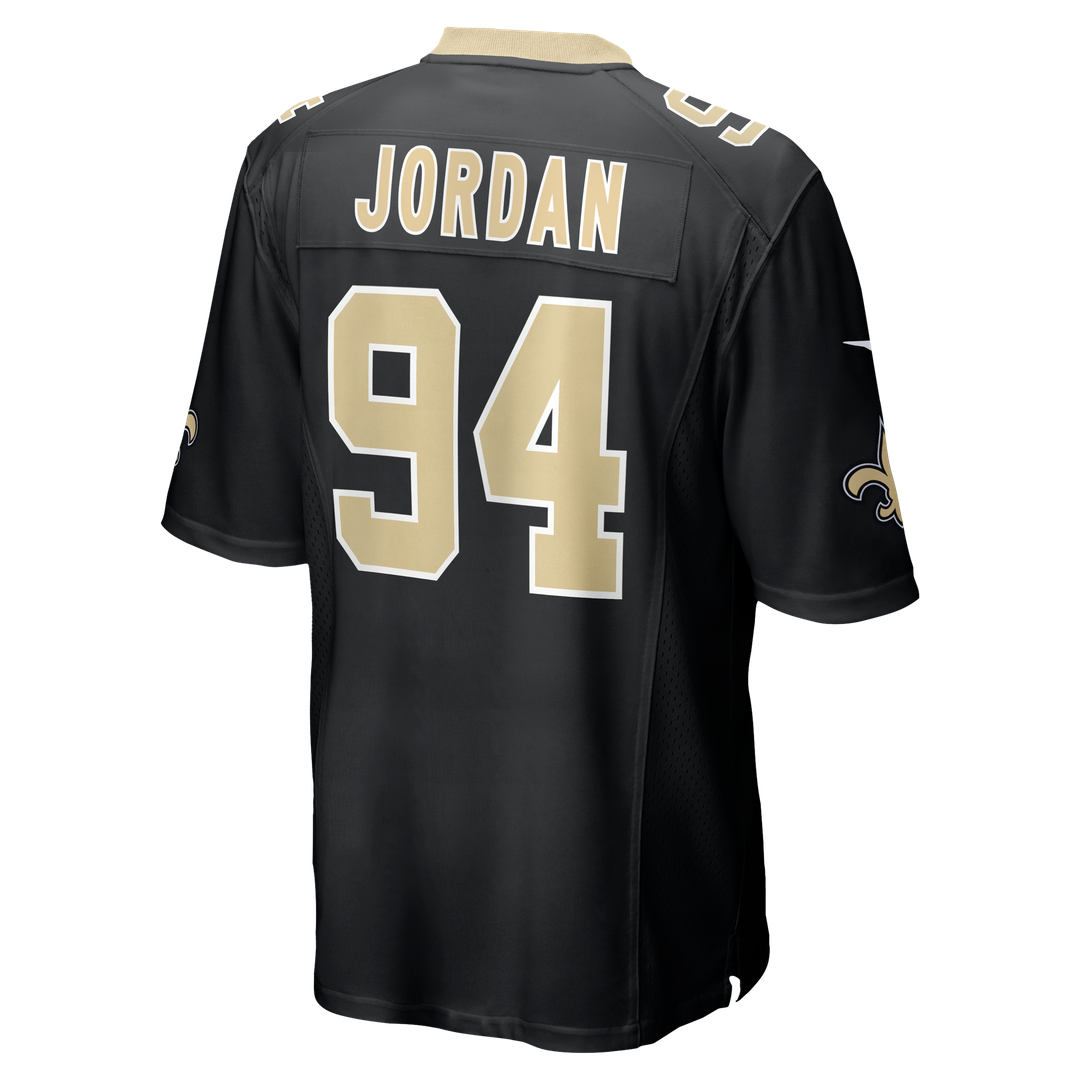 Cameron Jordan New Orleans Saints Game Jersey - Black