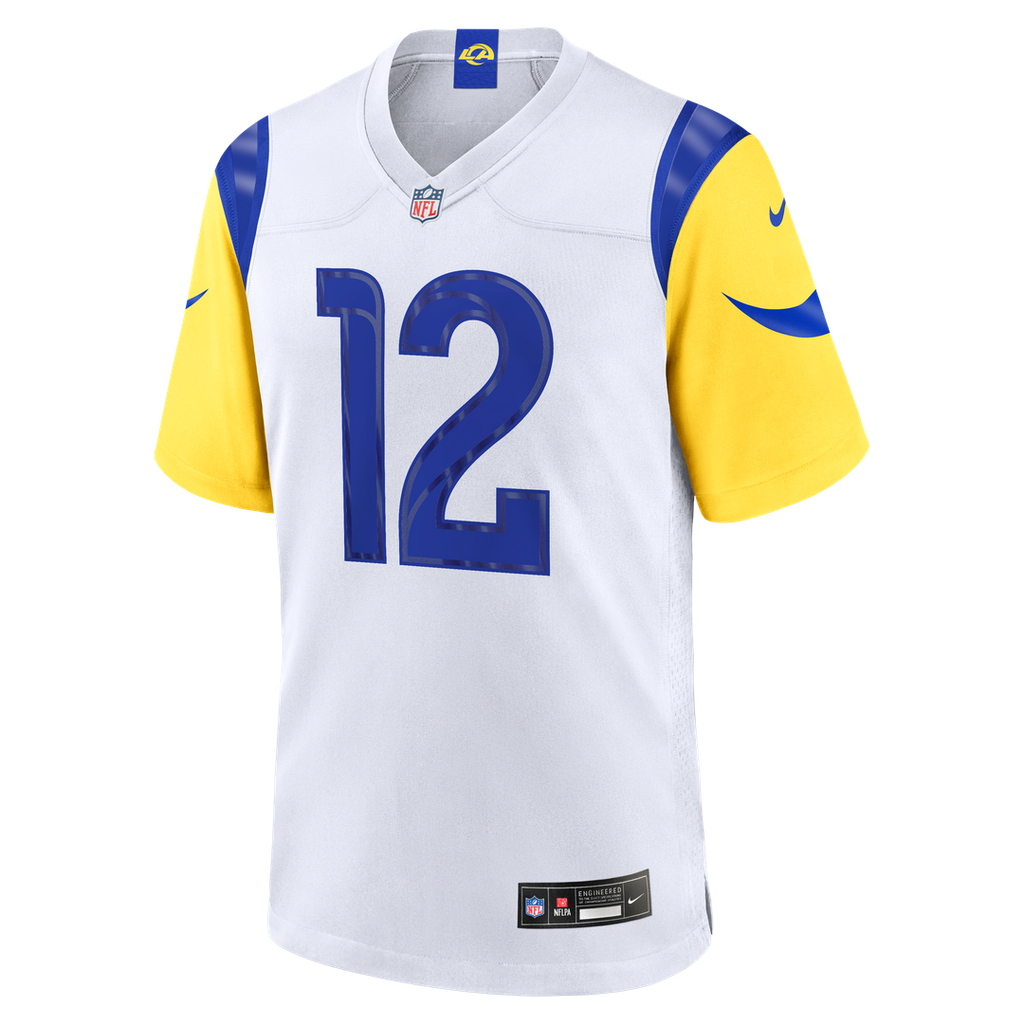 Puka Nacua Los Angeles Rams Game Jersey - Royal Blue