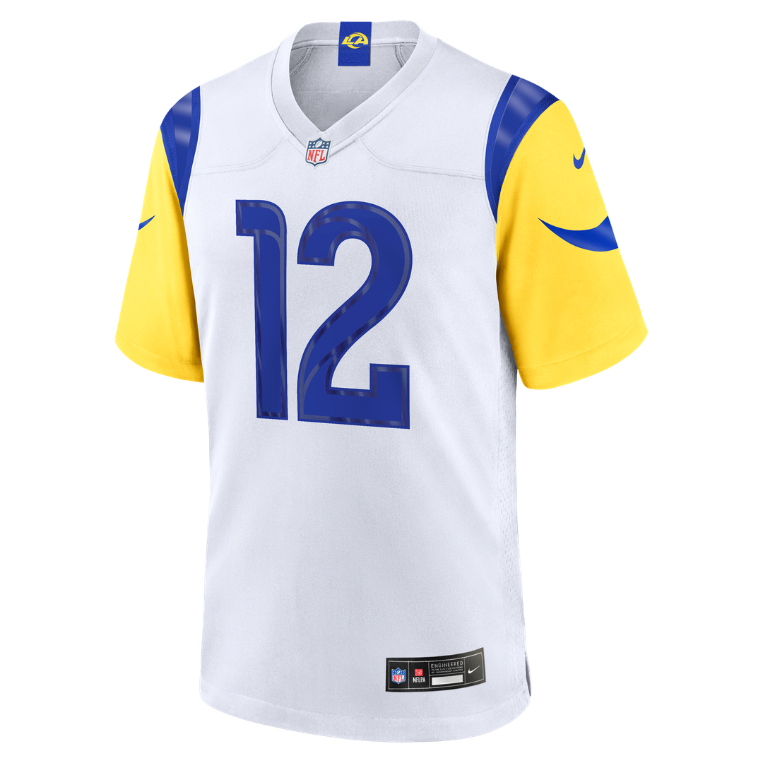 Puka Nacua Los Angeles Rams Game Jersey - Royal Blue