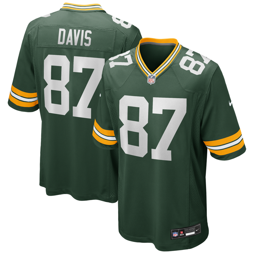 Willie Davis Green Bay Packers Game Jersey - Green