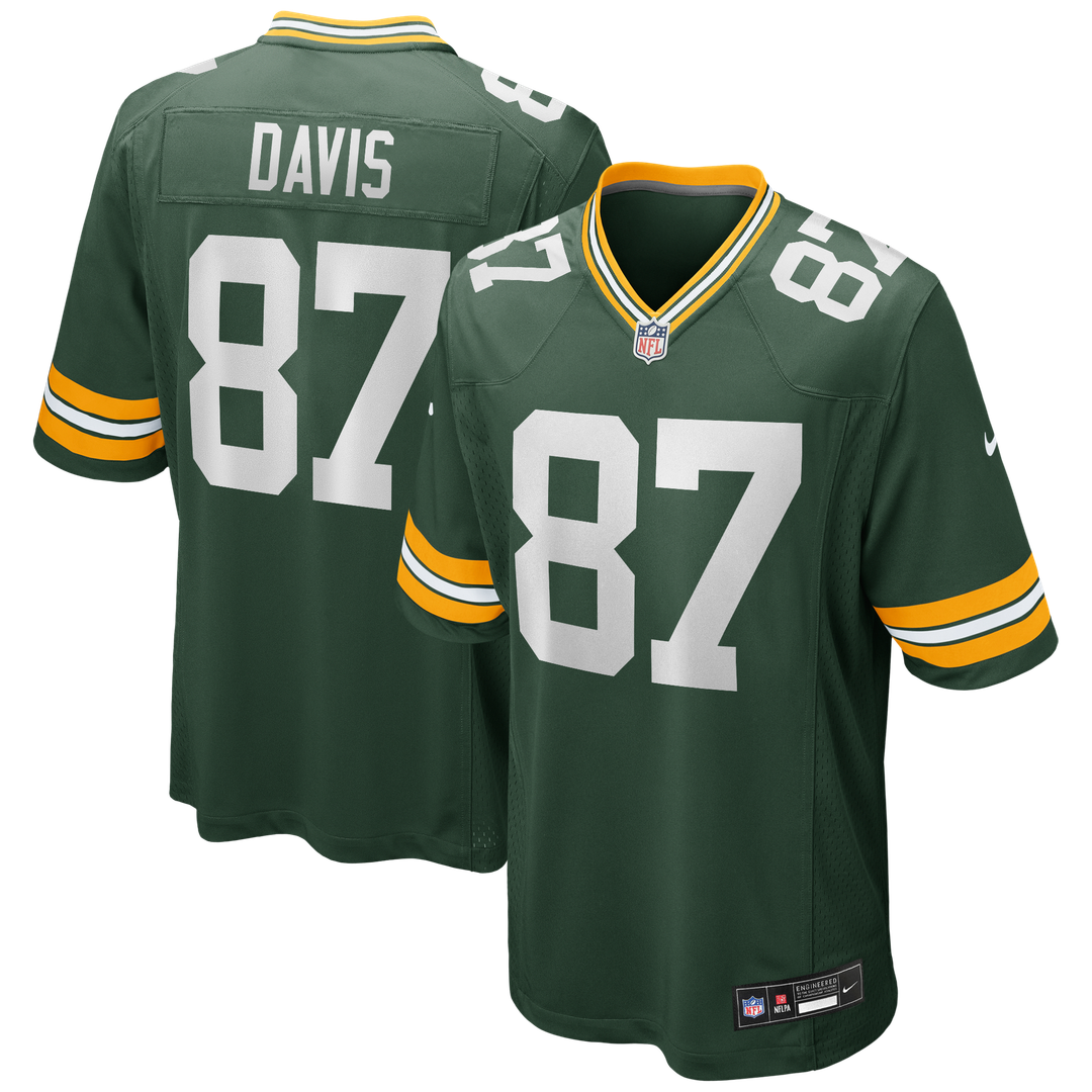 Willie Davis Green Bay Packers Game Jersey - Green
