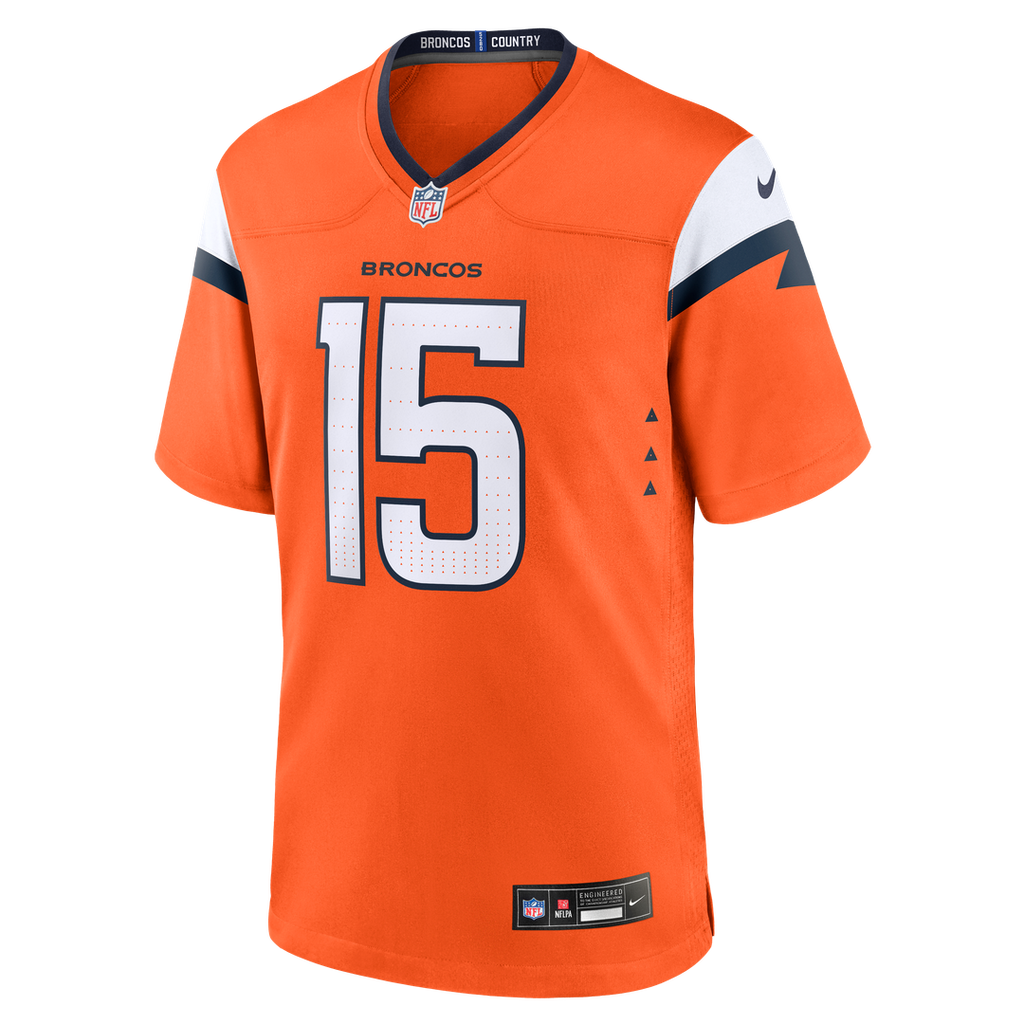 Nik Bonitto Denver Broncos Game Jersey - Orange