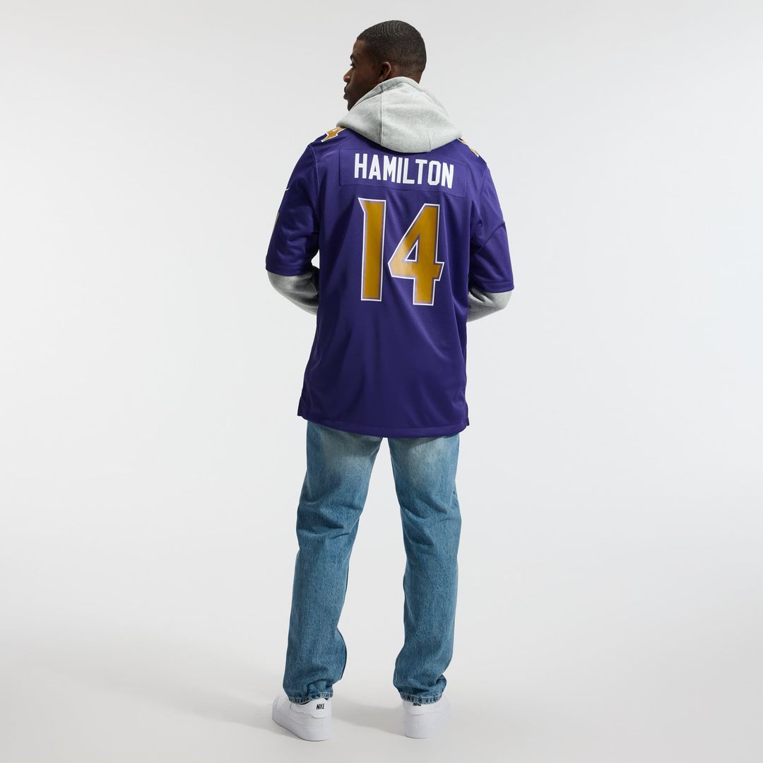 Kyle Hamilton Baltimore Ravens Alternate Game Jersey - Black