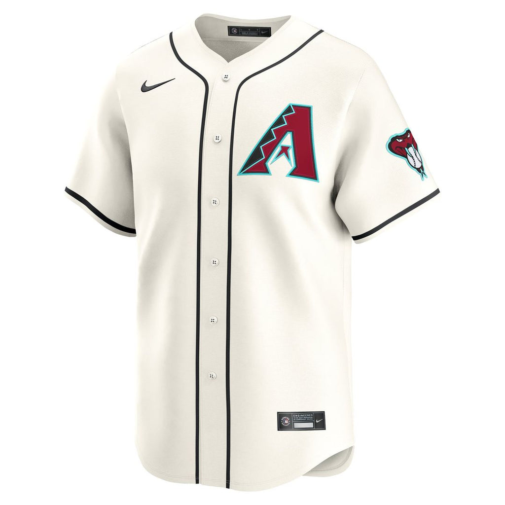 Arizona Diamondbacks Gabriel Moreno Nike Cream Home Limited Player Jersey
