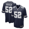 Tyler Booker Dallas Cowboys Game Jersey - Navy