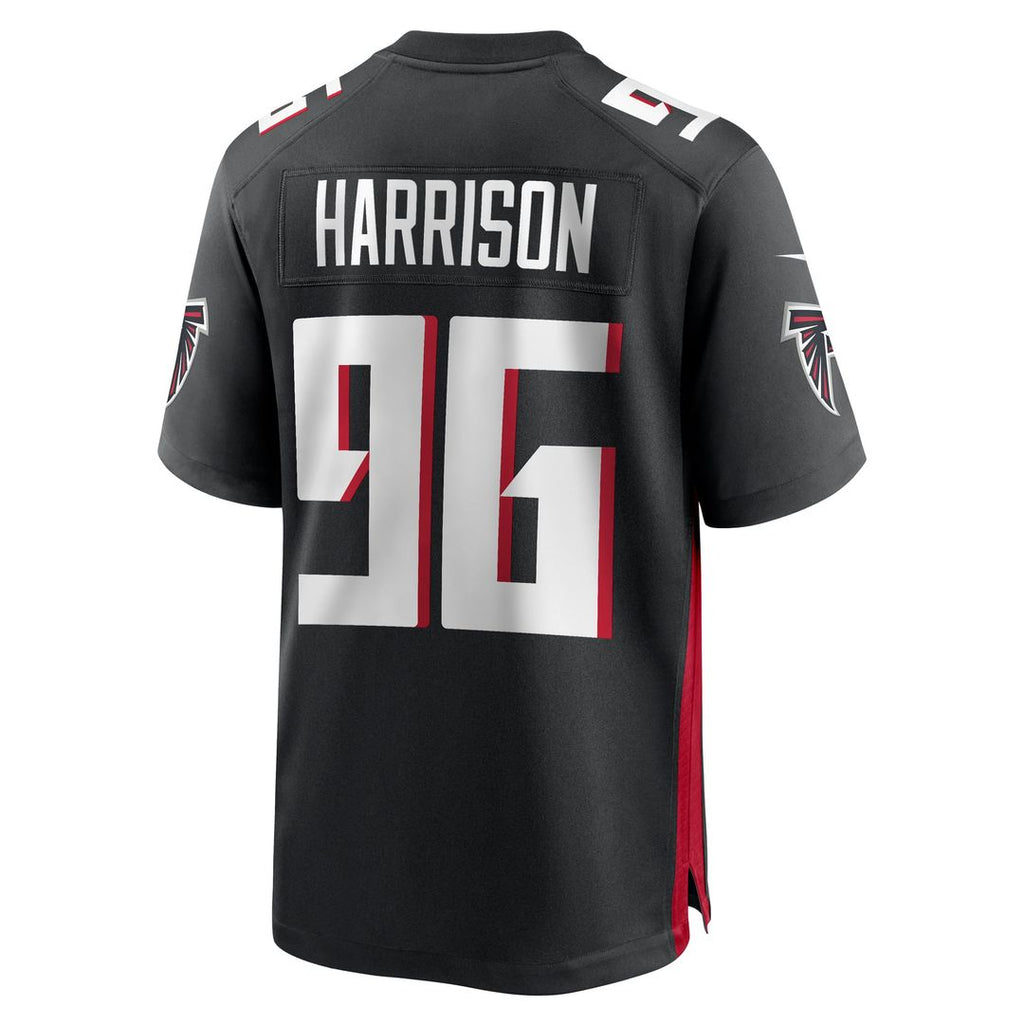 Zach Harrison Atlanta Falcons Game Jersey - Black