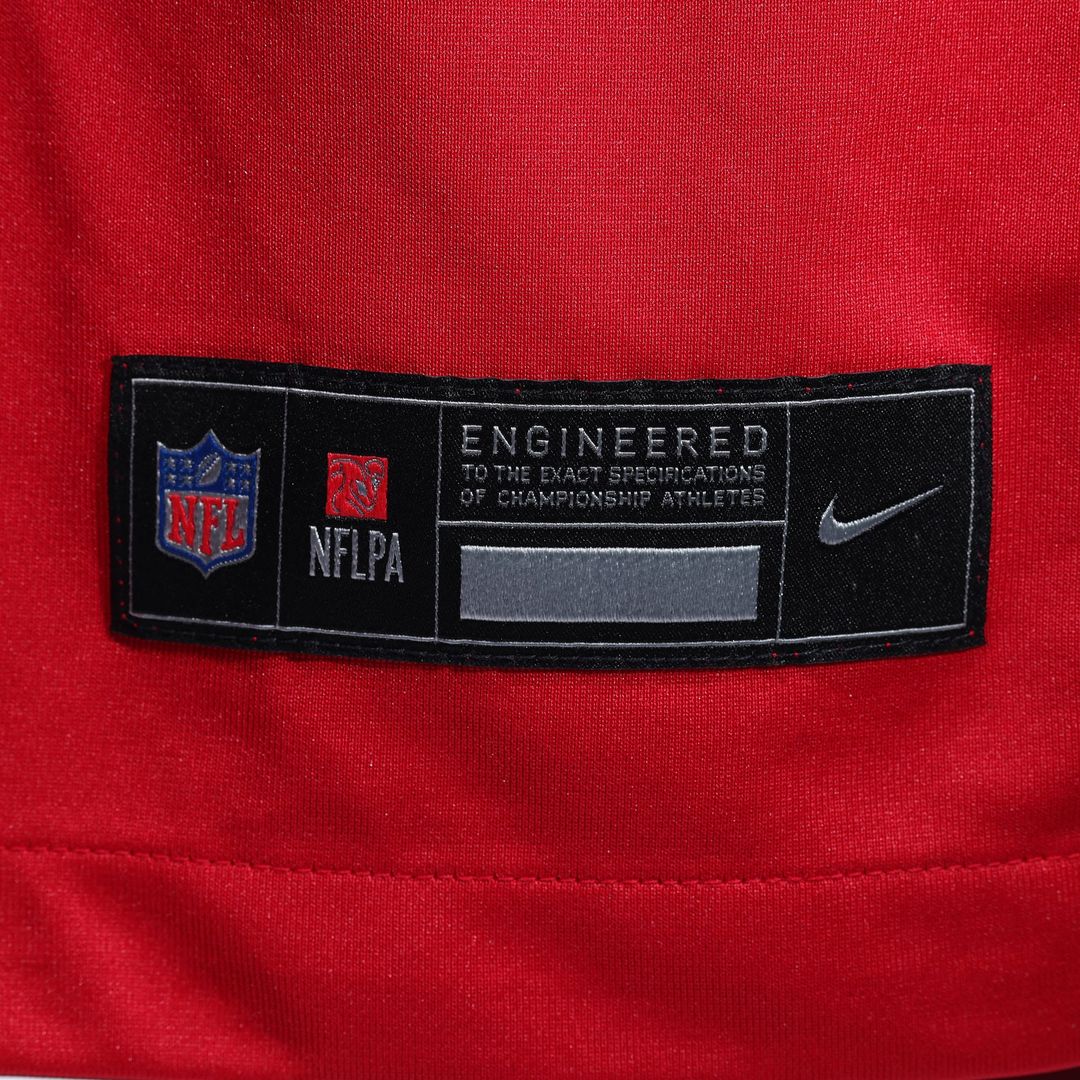 Darrell Luter Jr. San Francisco 49ers Game Jersey - Scarlet
