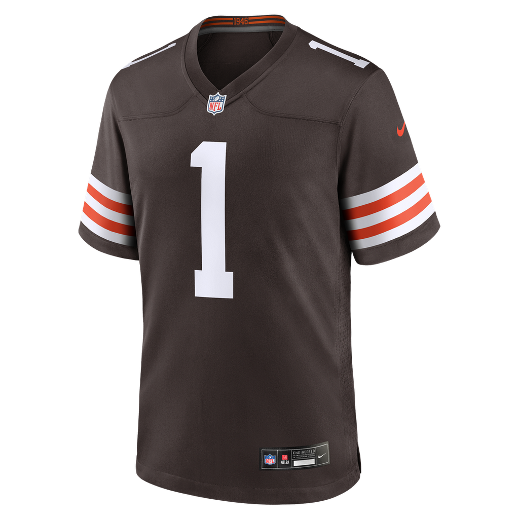 KC Concepcion Jr. Cleveland Browns Game Jersey - Brown