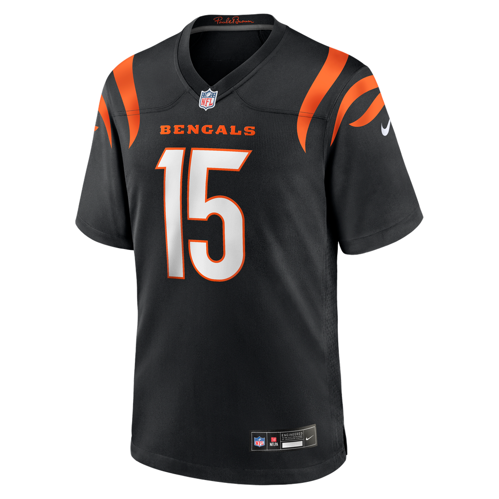 Charlie Jones Cincinnati Bengals Game Jersey - Black