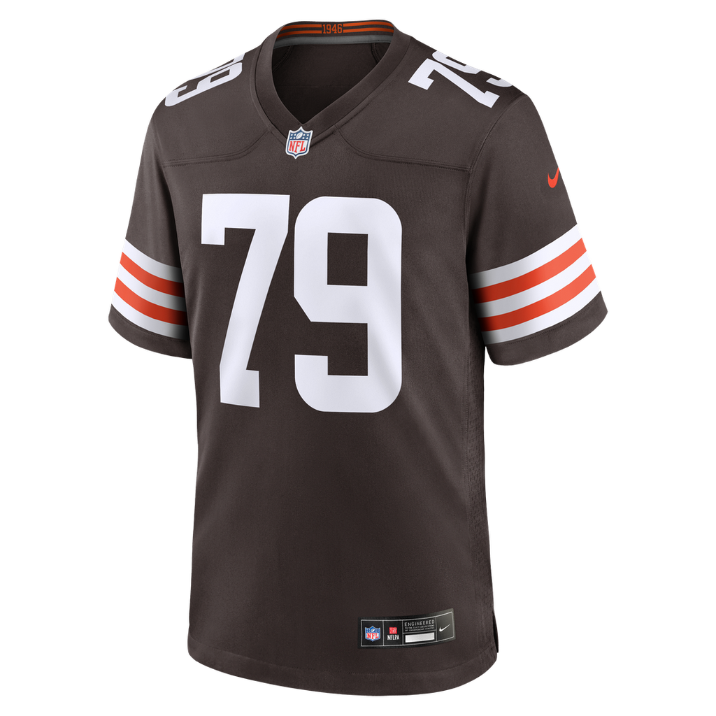 Dawand Jones Cleveland Browns Game Jersey - Brown