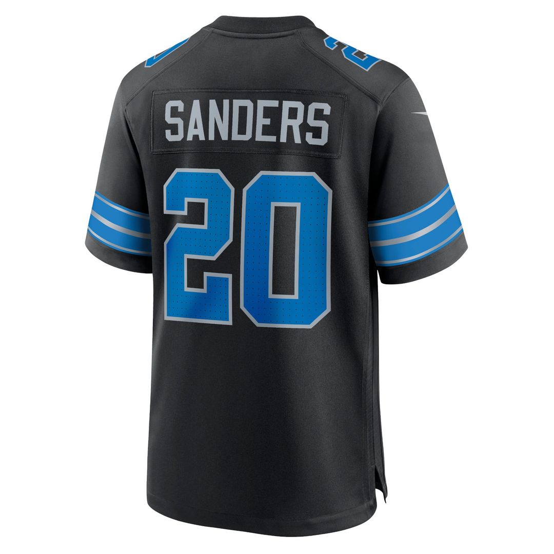 Barry Sanders Detroit Lions Game Jersey - Blue