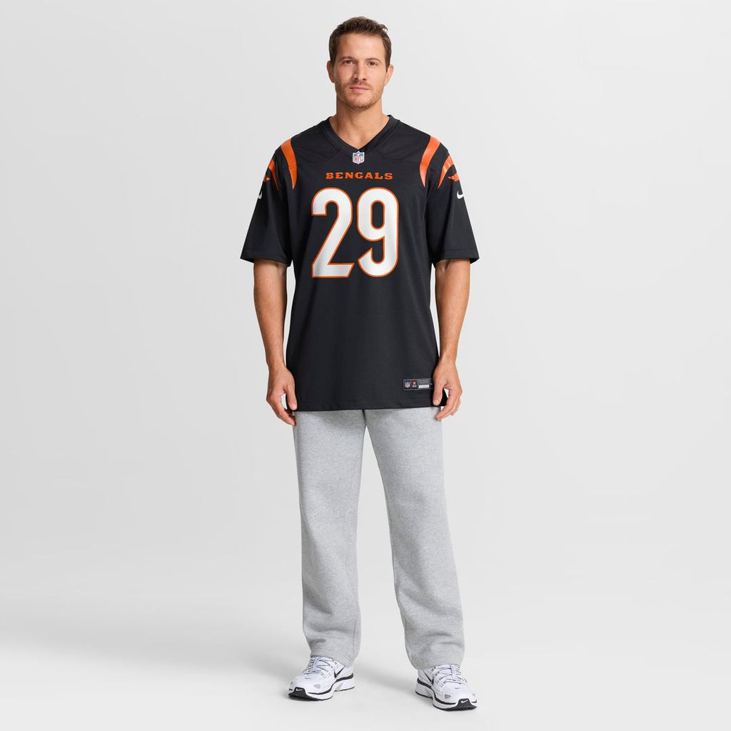 Kyle Dugger Cincinnati Bengals Game Jersey - Black