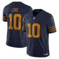 Jordan Love Green Bay Packers Alternate Vapor F.U.S.E. Stitched Limited Jersey - Navy