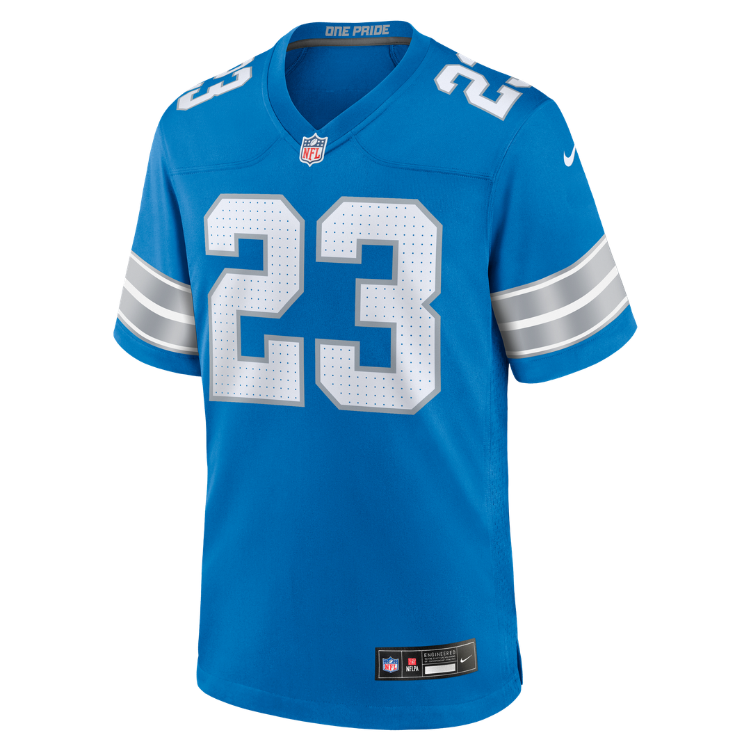 Rock Ya-Sin Detroit Lions Game Jersey - Blue