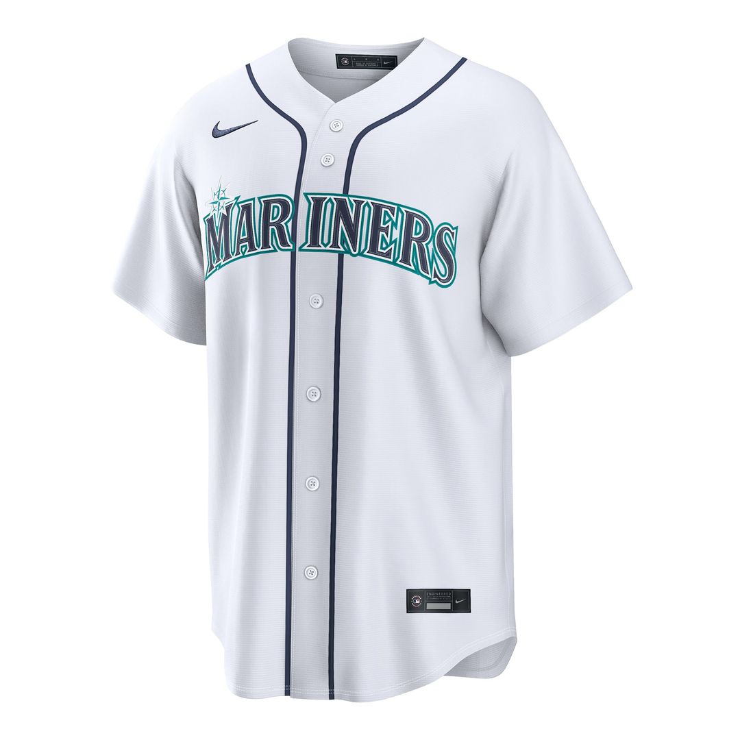 Seattle Mariners Victor Robles Nike White Home Replica Jersey
