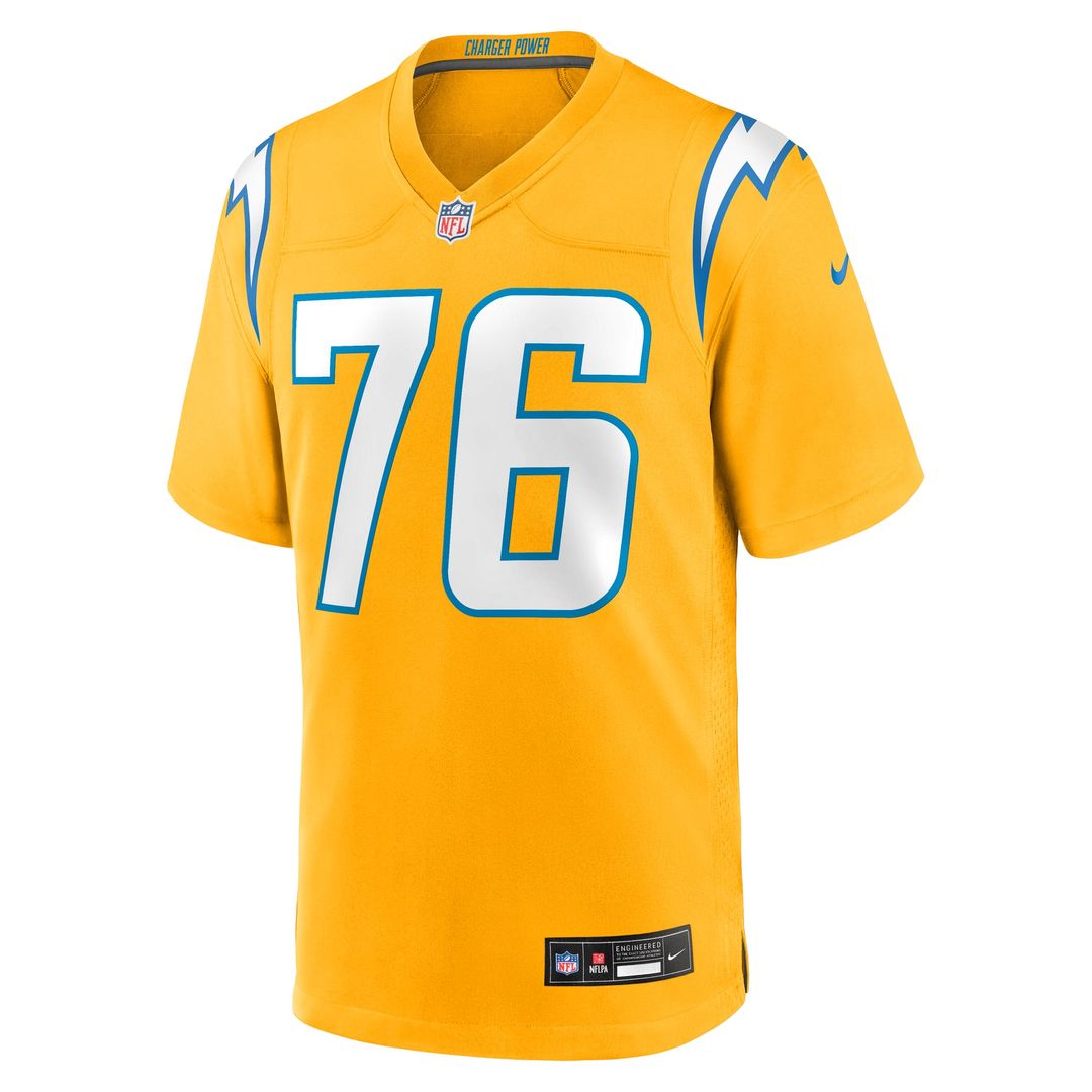 Joe Alt Los Angeles Chargers Alternate Super Chargers Game Jersey - Navy