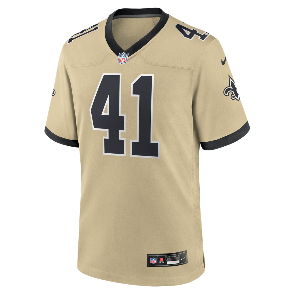 Alvin Kamara New Orleans Saints Gameday Golds Alternate Game Jersey - Gold