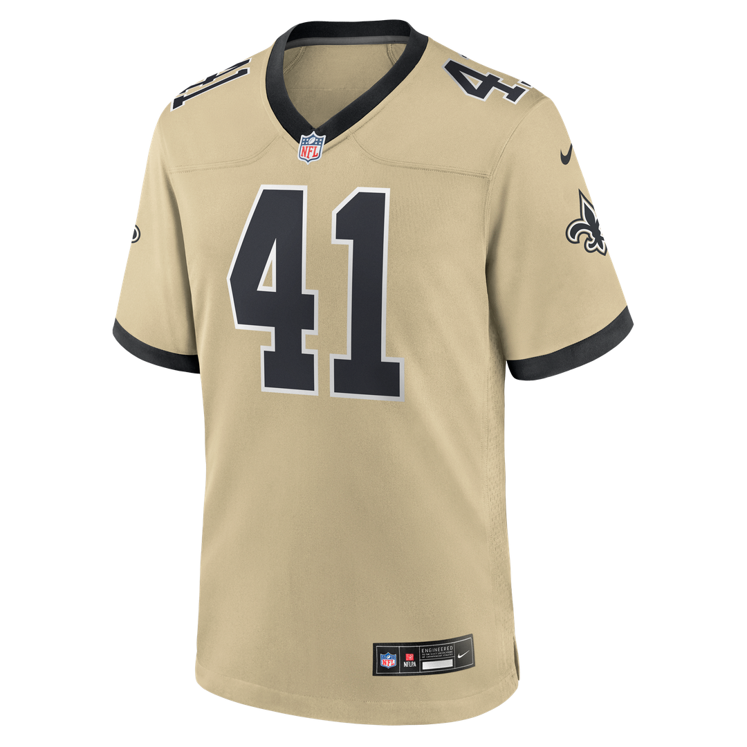 Alvin Kamara New Orleans Saints Gameday Golds Alternate Game Jersey - Gold