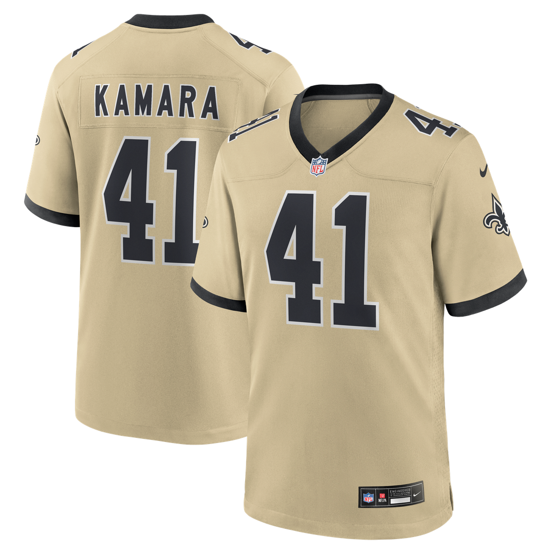 Alvin Kamara New Orleans Saints Alternate Game Jersey - White