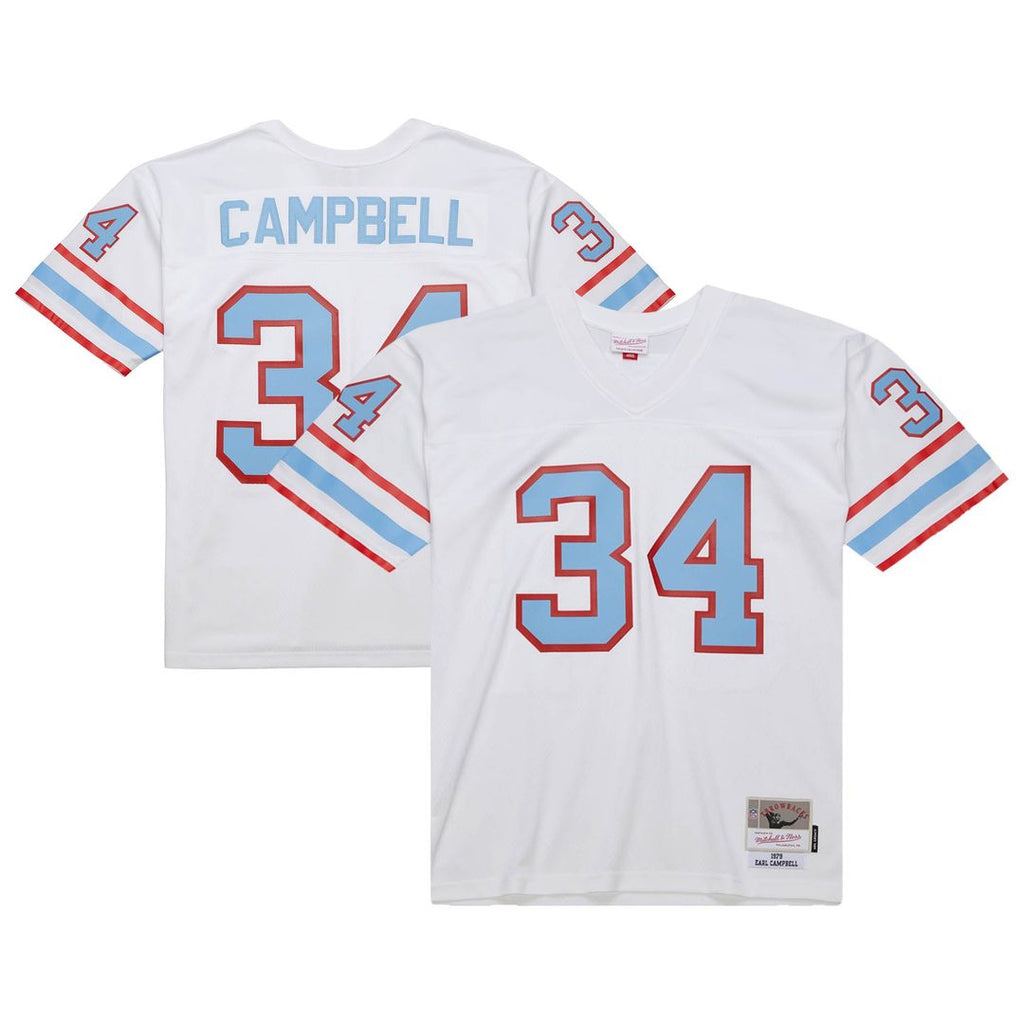 Earl Campbell Houston Oilers 1979 Legacy Replica Jersey - White