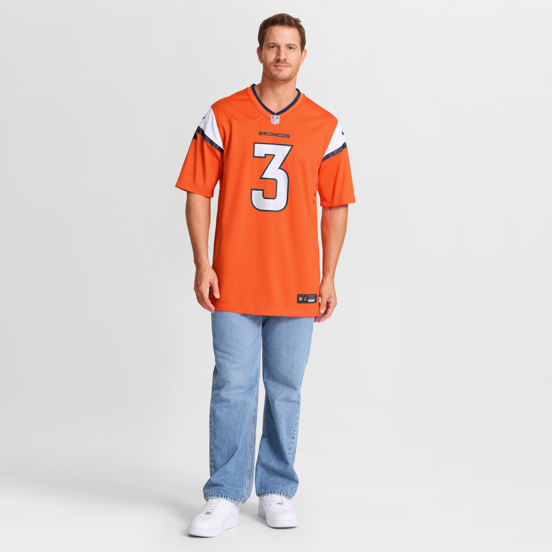 Wil Lutz Denver Broncos Game Jersey - Orange