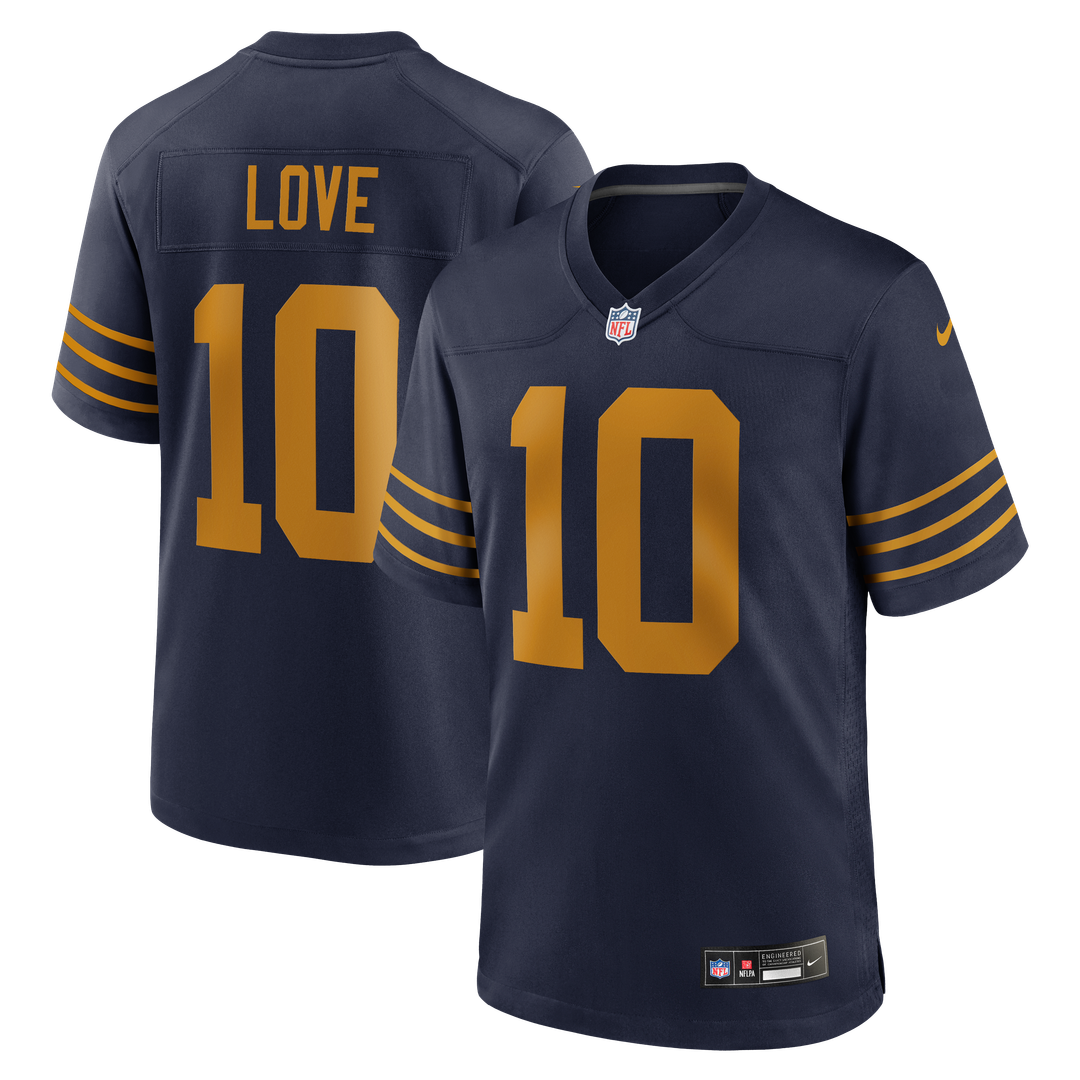 Jordan Love Green Bay Packers The 1923 Classic Game Jersey - Navy