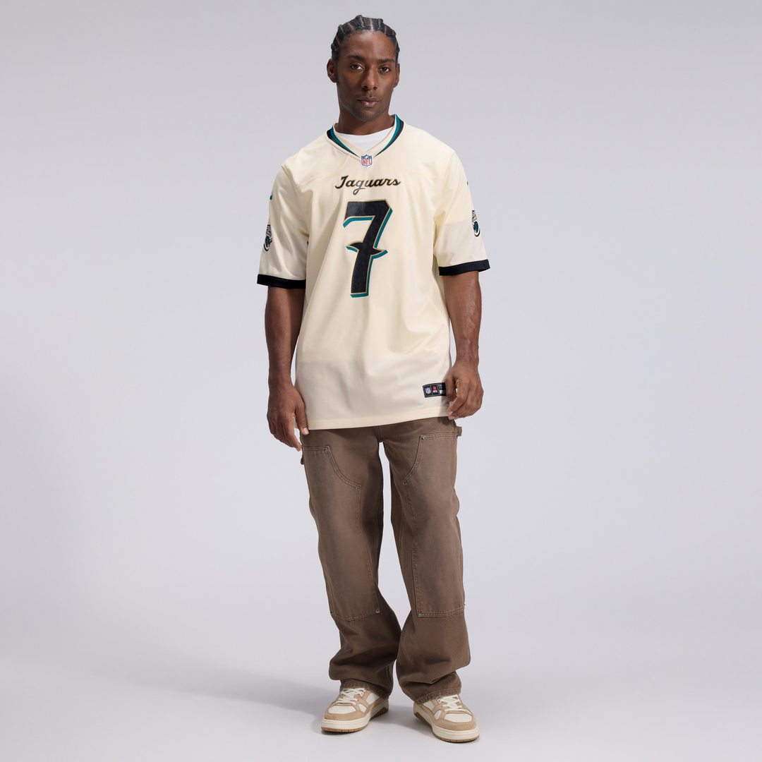Brian Thomas Jr. Jacksonville Jaguars 2026 Rivalries Collection Game Jersey - Natural