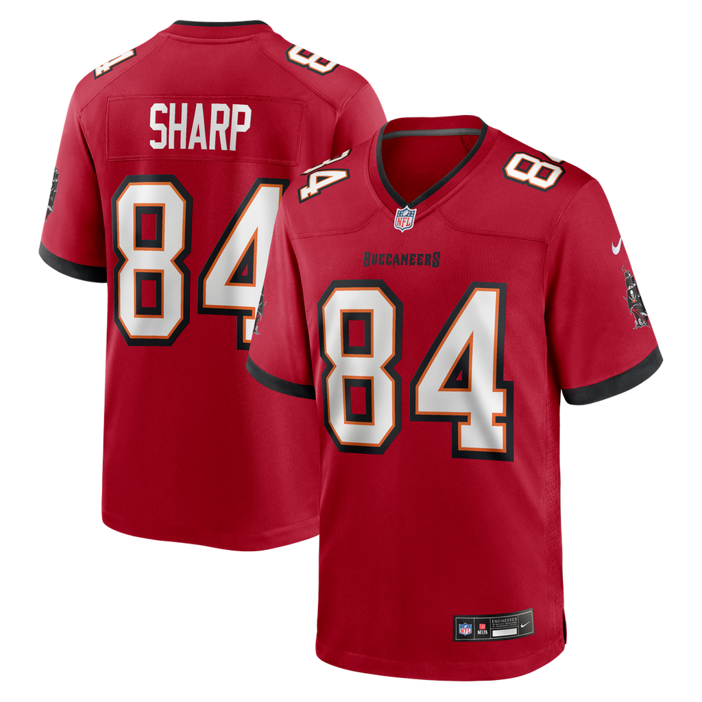 Bauer Sharp Tampa Bay Buccaneers Game Jersey - Red
