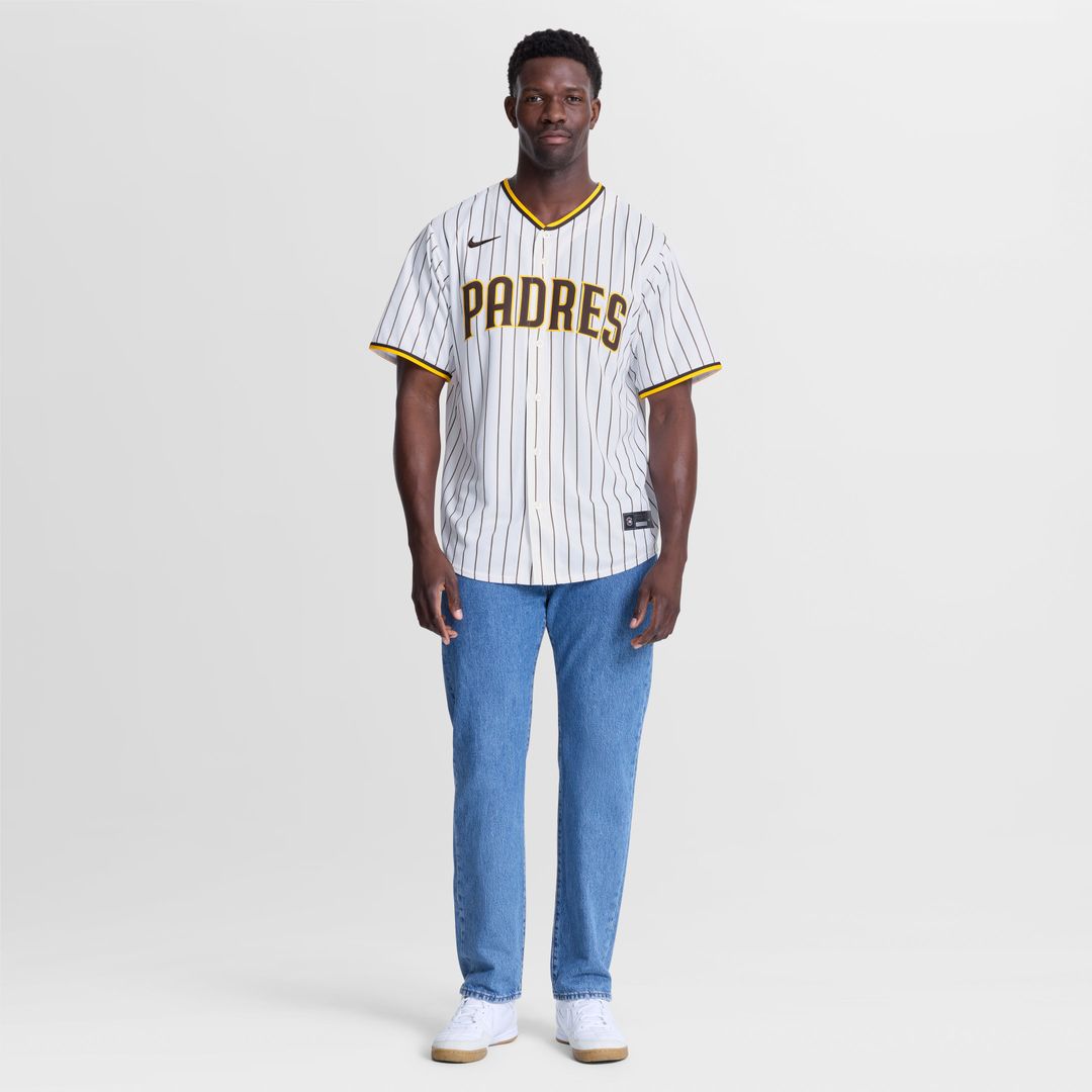 San Diego Padres Xander Bogaerts Nike White Home Replica Jersey