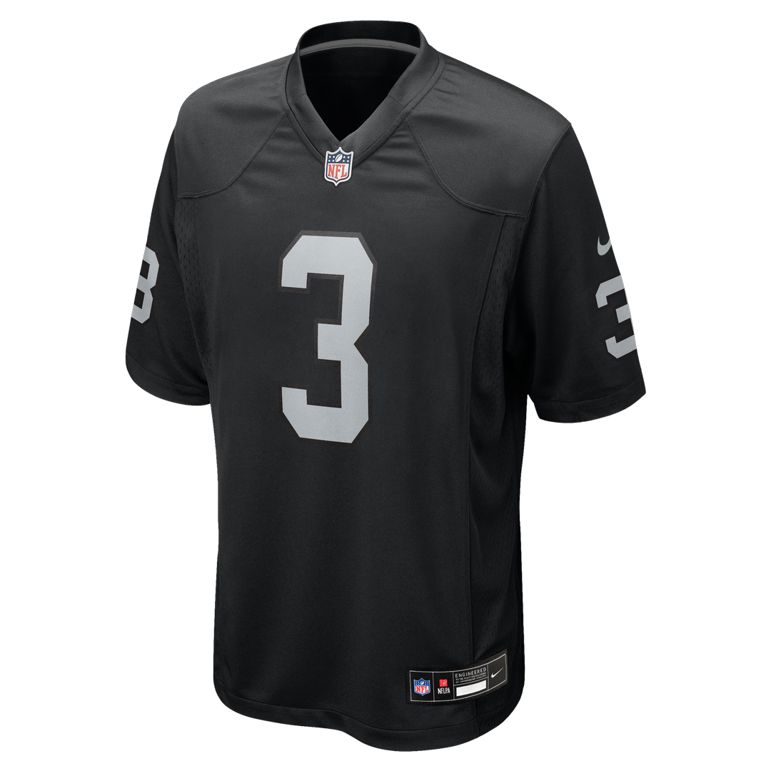 Taron Johnson Las Vegas Raiders Game Jersey - Black