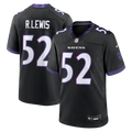 Ray Lewis Baltimore Ravens Alternate Game Jersey - Black